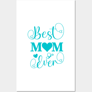 Best knitting mom ever Posters and Art